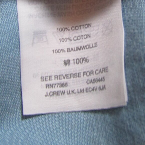 J. Crew Chino Shorts Light Blue - 4 1/2 inseam - Picture 7 of 7